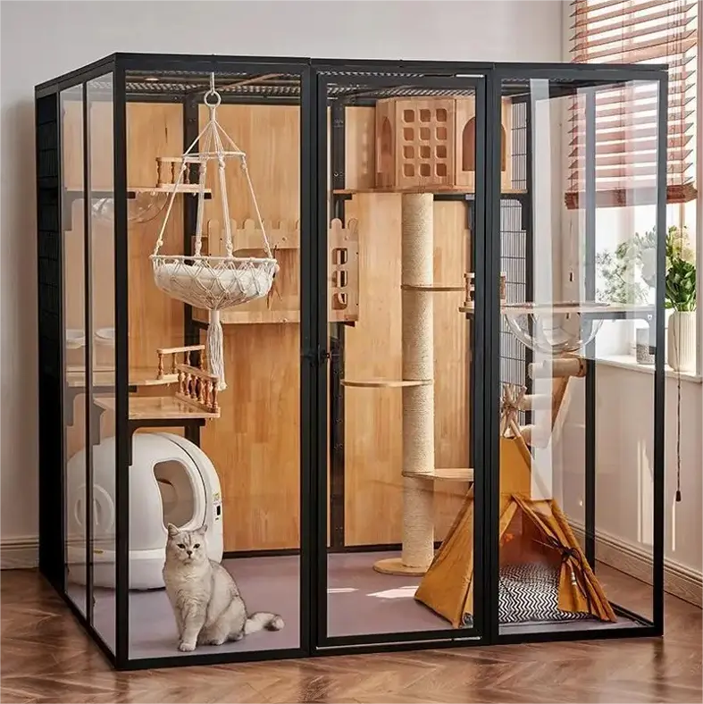 Luxury Glass House for cat