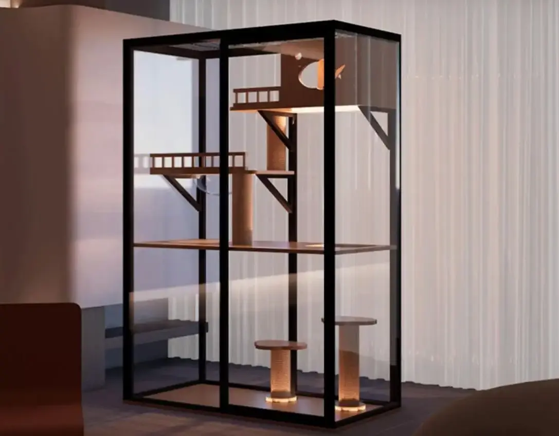 Luxury Glass House for cat - Image 4