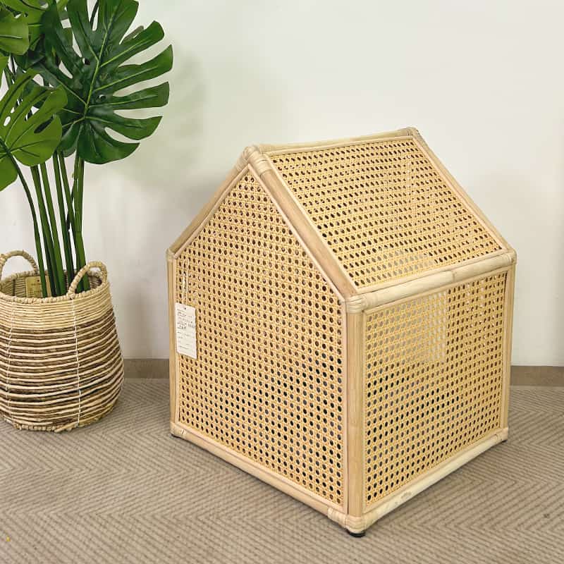 Dog kennel for puppy- Rattan pet nest - Image 6