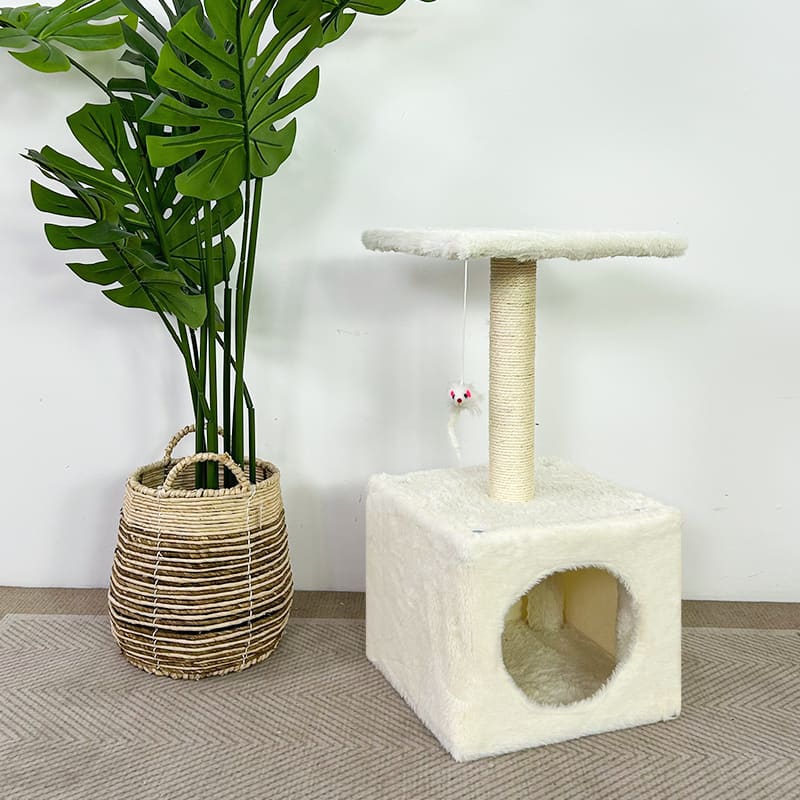 White cat tree for large cats - Image 4