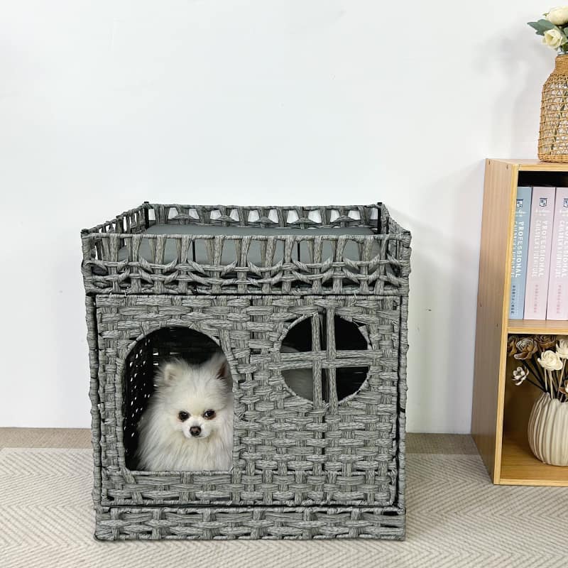 Rattan cat beds and houses - cat kennel for Wholesale - Image 2