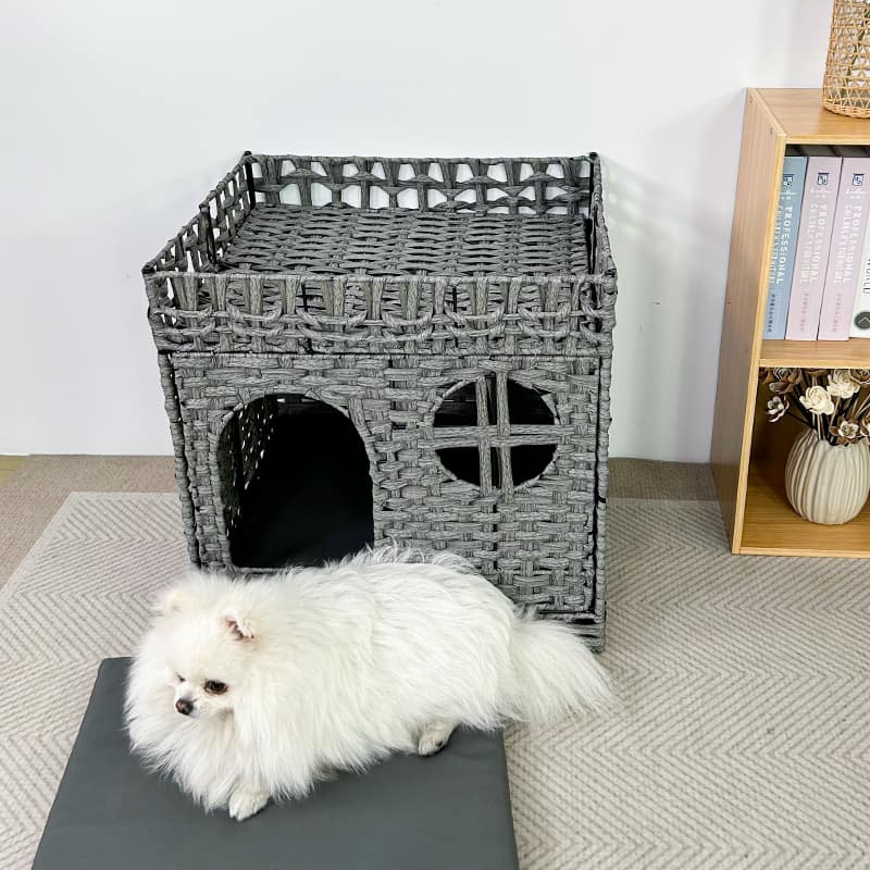 Rattan cat beds and houses - cat kennel for Wholesale - Image 3