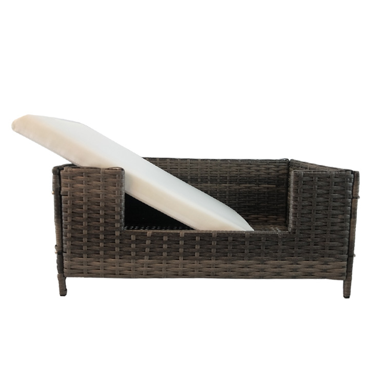 Rattan dog and cat beds - big cat furniture sofa - Image 2