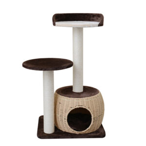 Small cat trees and towers