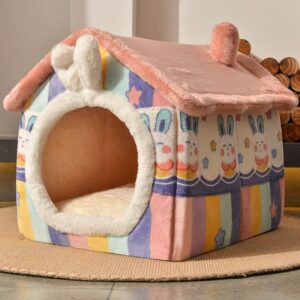 Snuggle-Worthy Cat Cave Bed for winter