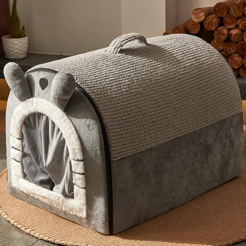 Snuggle-Worthy Cat Cave Bed for winter - Image 4