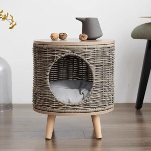 Multi-functional pet furniture stool cat bed