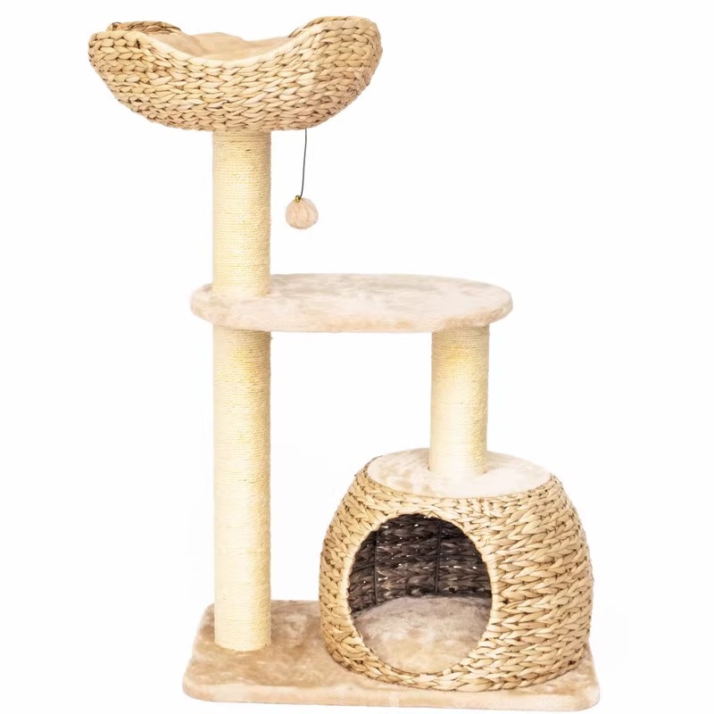 Aesthetic cat tree and scratcher