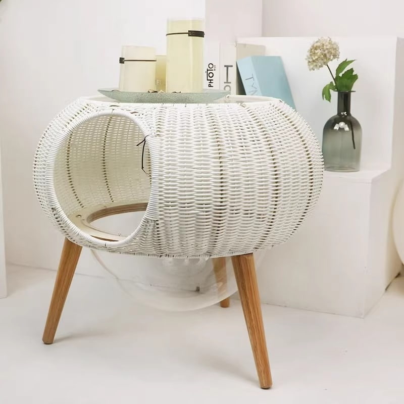Elevated table cat bed for cat and puppy - Image 3