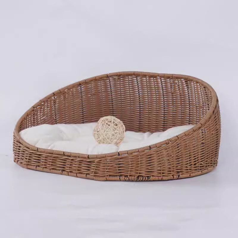 Rattan pet bed for dog - Image 3