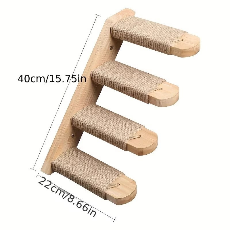 Amazon hot sale cat scratching post, wall mounted cat tower - Image 4