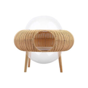 Elevated table cat bed for cat and puppy