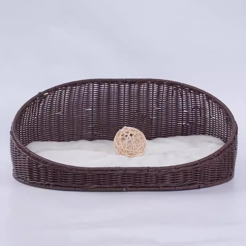 Rattan pet bed for dog - Image 5