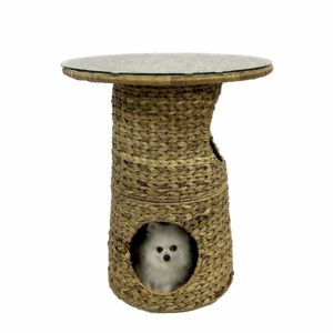 Handwoven Dual-Purpose Pet Outdoor Furniture, Pet Nest
