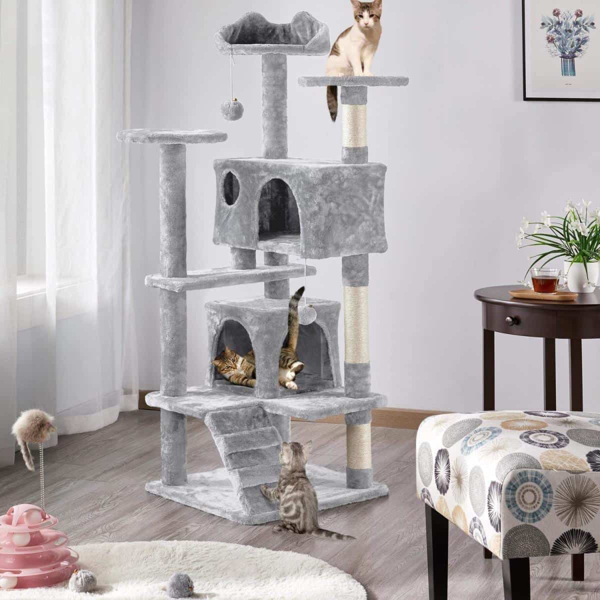 luxury cat tree for large cat - Image 6