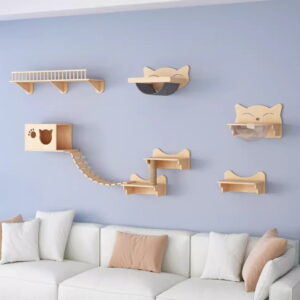 Cat Wall Shelves for Cat Sleeping Playing Climbing