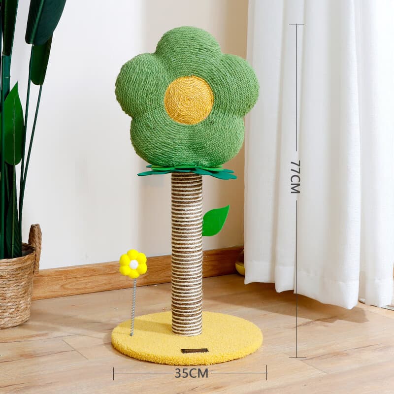 Flower shaped cat scratching post - Image 5