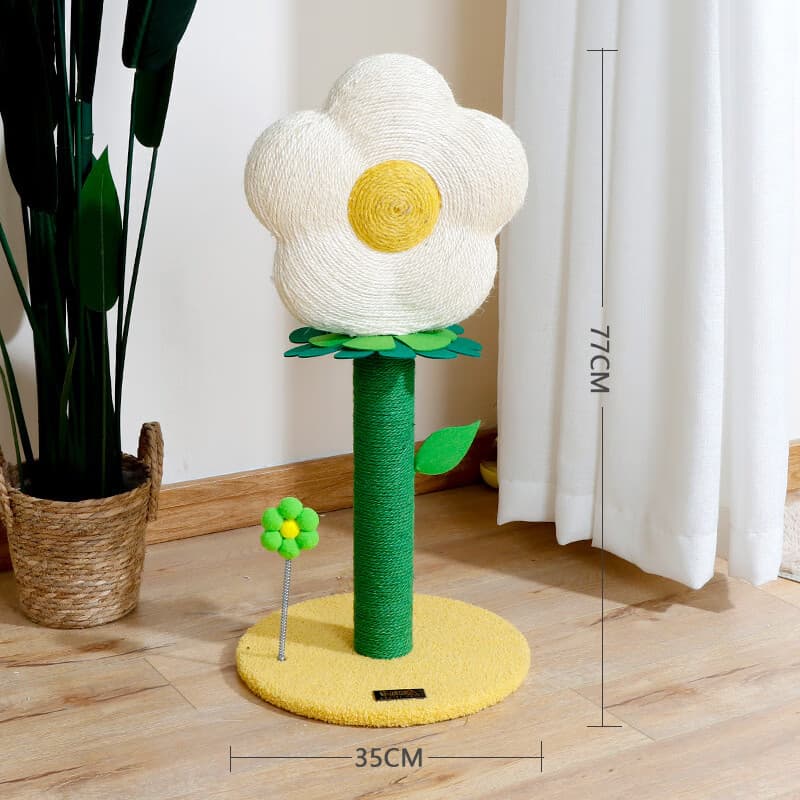 Flower shaped cat scratching post - Image 4
