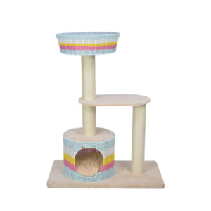Factory direct hand-woven Cat nest all-in-one cat tree cat furniture people cat room