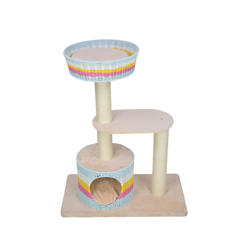 Factory direct hand-woven Cat nest all-in-one cat tree cat furniture people cat room - Image 5